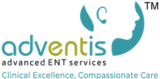 advantis advanced dental services logo with a teal and lime color scheme featuring a stylized tooth icon and the tagline clinical excellence compassionate care