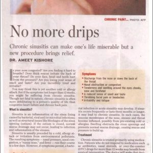 Hindu Sinusitis